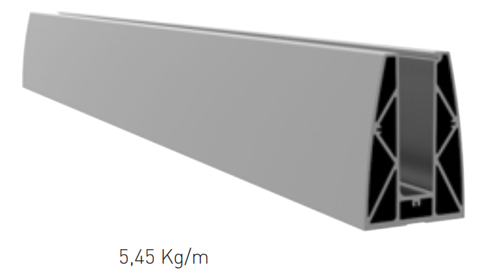 M50S PROFIL BALUSTRADA TIP U 80x115