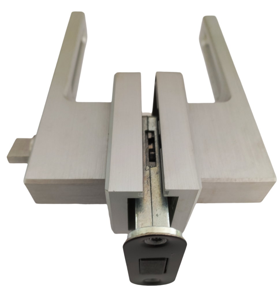 MAG/02L A Incuietoare orizontala magnetica pentru profil perimetral (maner gol) ANOD