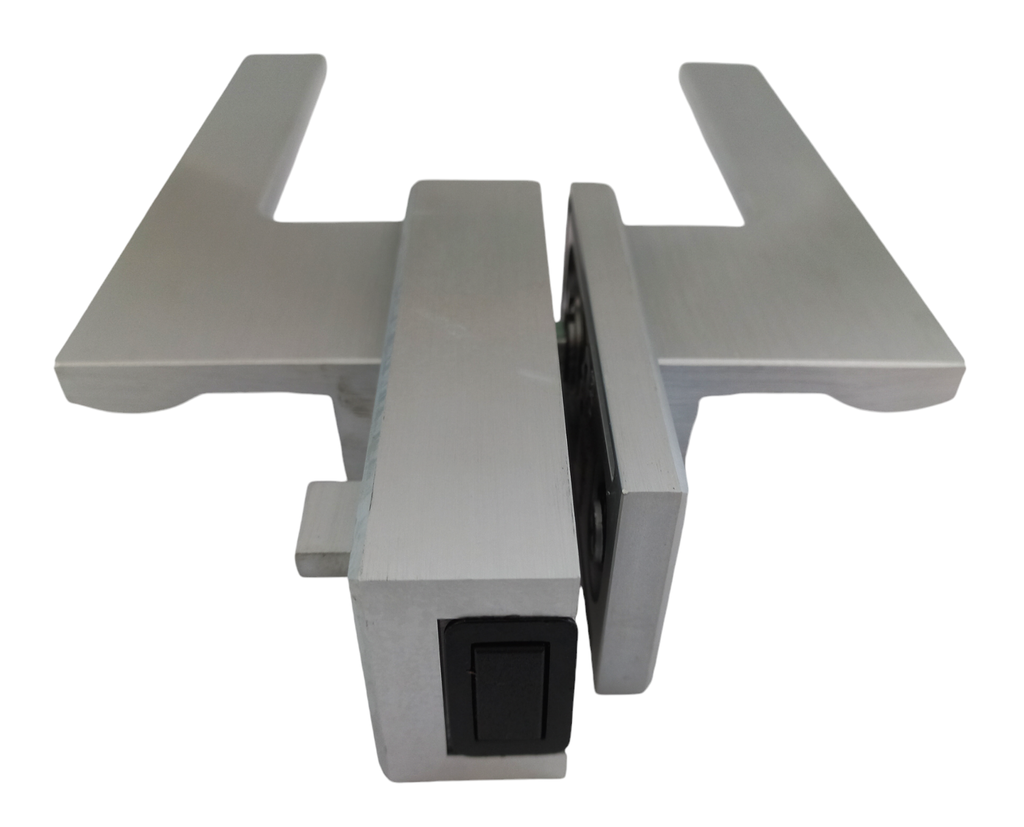 MAG/02S A Incuietoare magnetica SLIM pentru usa de sticla cu toc ANOD