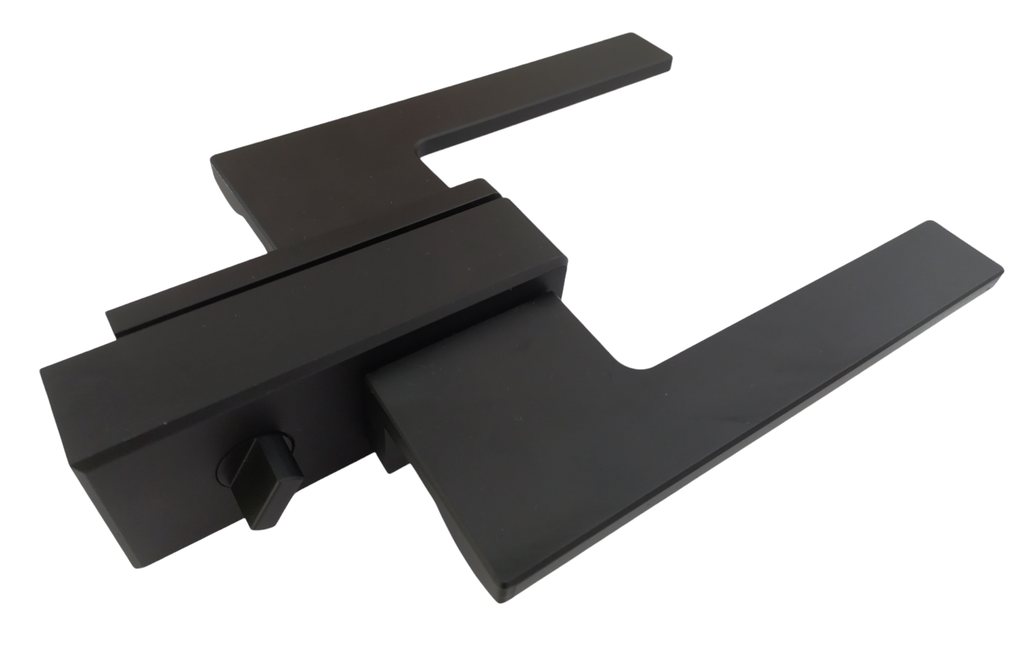 MAG/02S B Incuietoare magnetica SLIM pentru usa de sticla cu toc Black