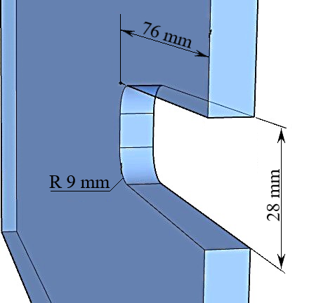 MAG/L12 A Incuietoare orizontala magnetica pentru profil perimetral ANOD