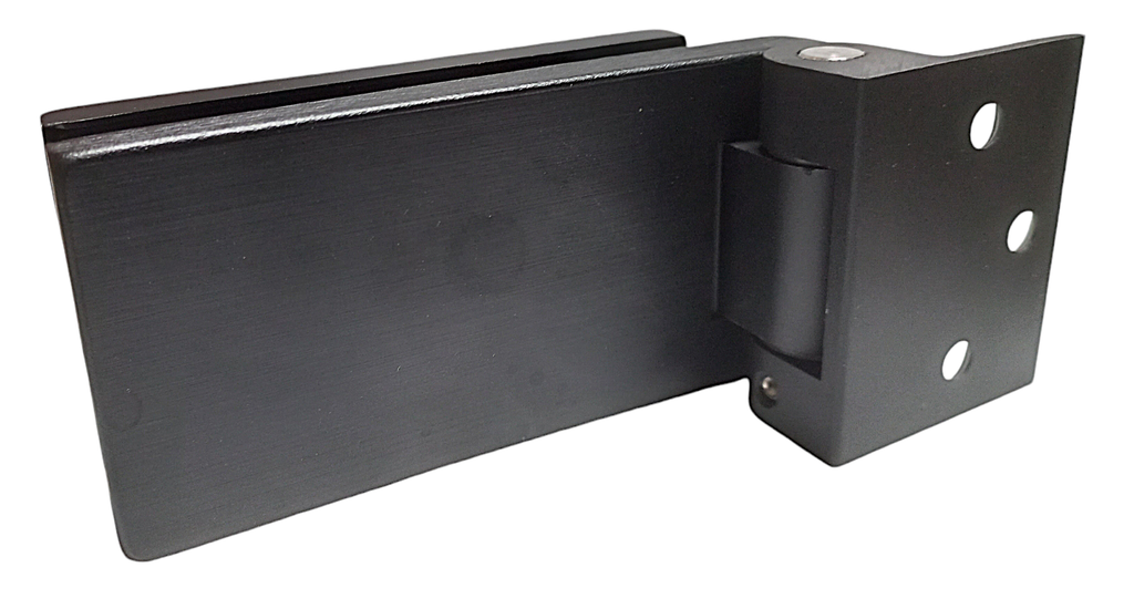 S 205D - BLACK - Balama capat dreptunghiular (usi toc)