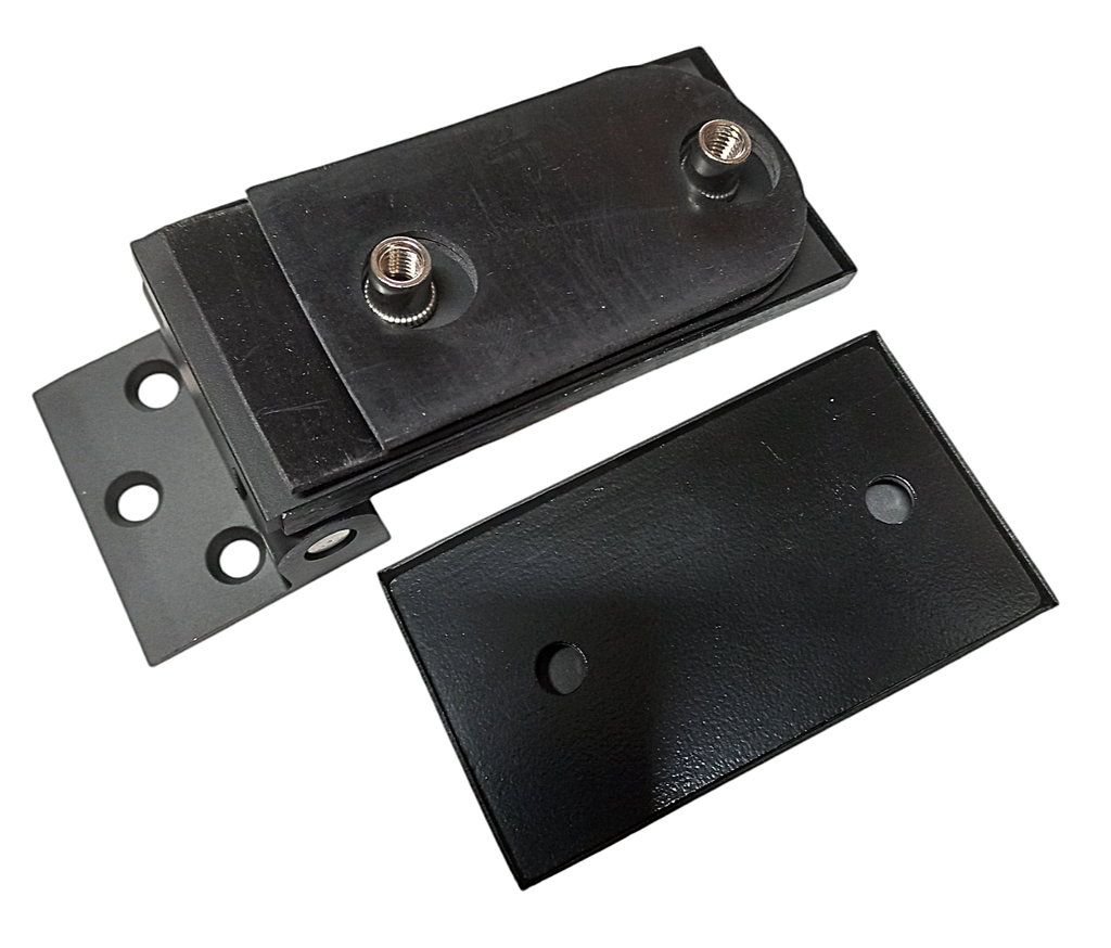 S 205D - BLACK - Balama capat dreptunghiular (usi toc)