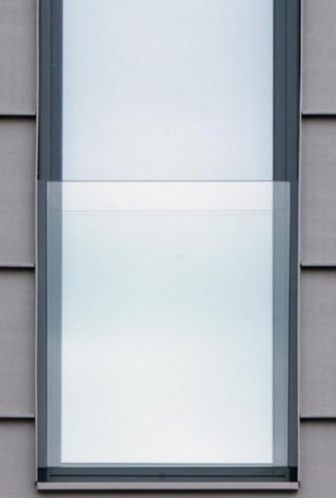 MD-120J-1100 Set profile fixare sticla 16.7-17.5 mm,balcon francez (7016 MAT)