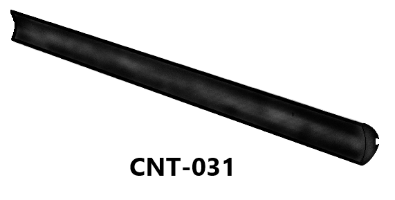 MD-120J-1100 Set profile fixare sticla 10.7-13.5mm,balcon francez (7016 MAT)