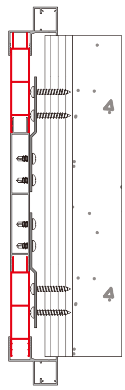 A302 OPK PS Profil extensie toc sistem telescopic 