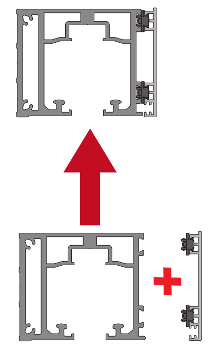 A1840 OPK PS Sina montare pe perete