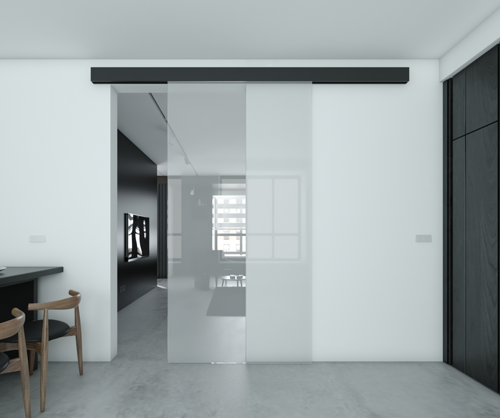 CN122892B OPK PS Set usa glisanta (80kg) cu amortizor cu sina si capac incluse L: 2,05m