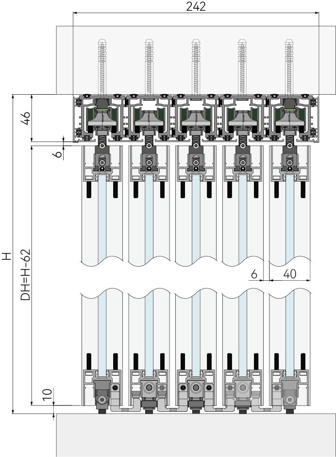 SET Telescop PS OPK BLACK