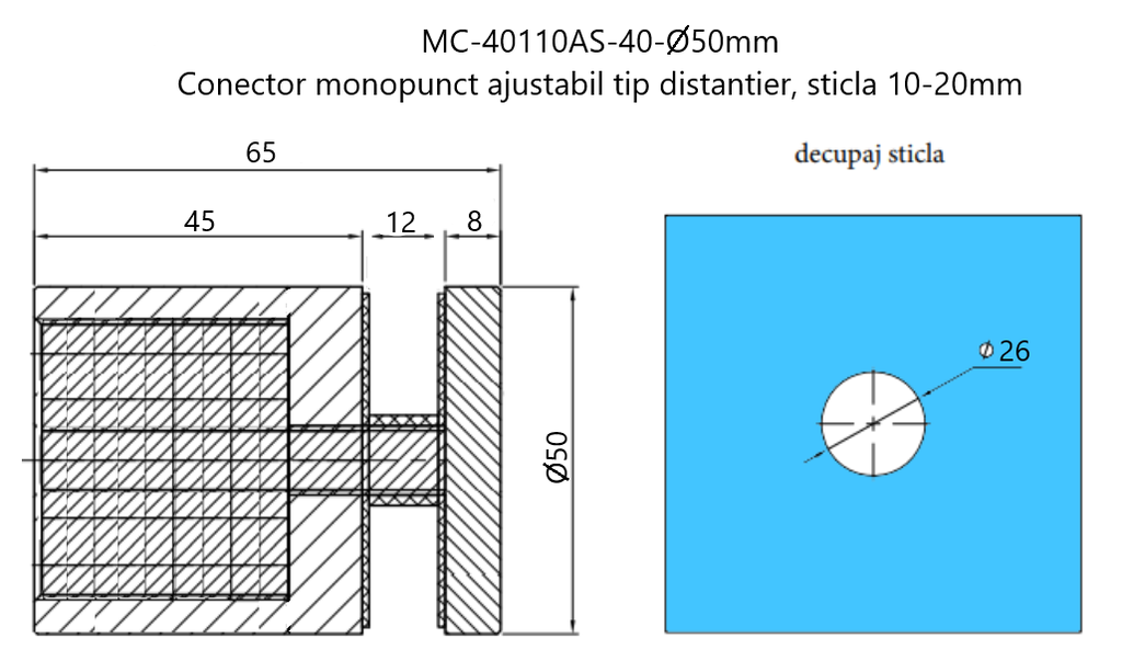 https://www.mdtrade.ro/image/catalog/produse/MC-40110AS - 40-50mm Conector monnopunct ajustabil tip distantier sticla 10-20mm teh.png