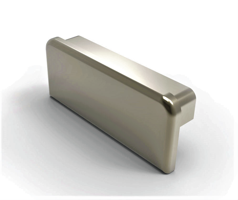 MD 14-03 Dop de capat mana curenta aluminiu BRONZ (25x60mm)