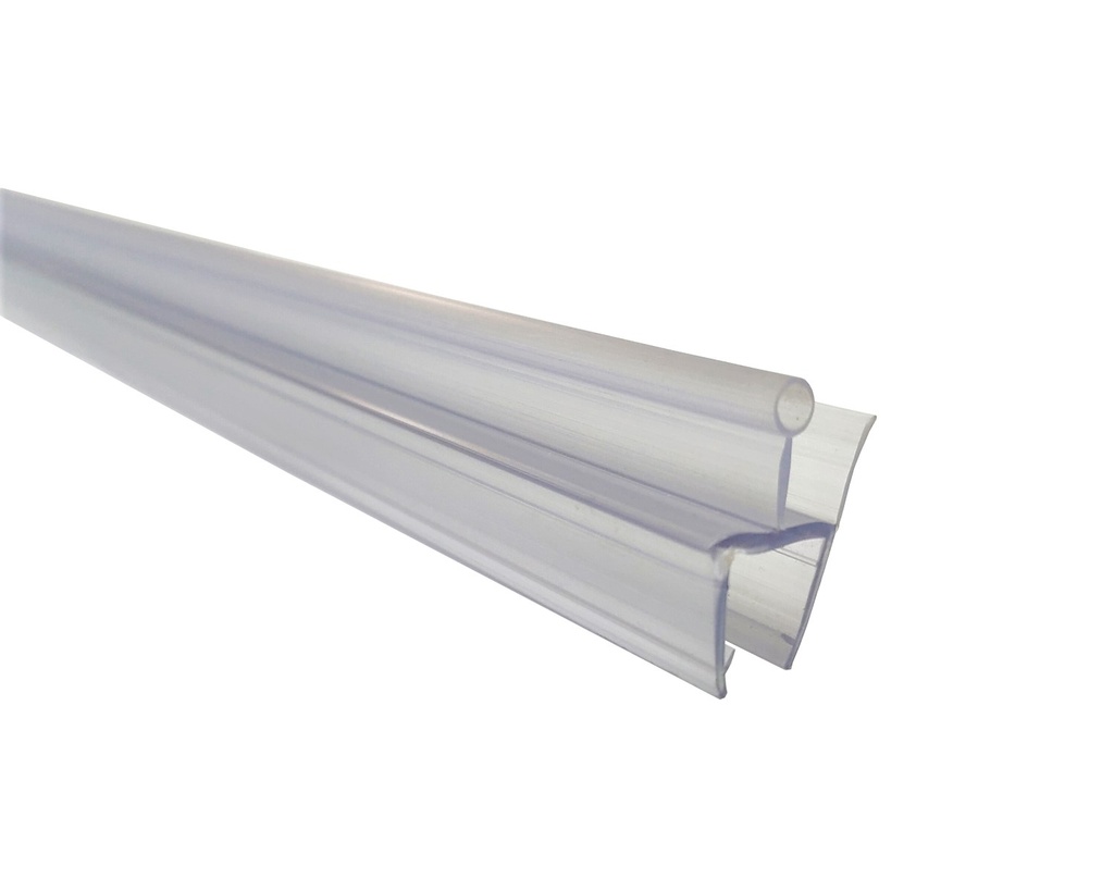 MD 216/8 mm - PVC Seal WITH STRIKER GLASS 8mm, h2200