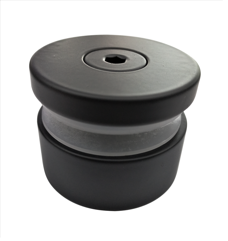 MD 40110A B -20x50mm - Conector tip distantier BLACK