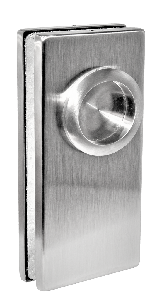 MD 56K PSS Contraplaca Incuietoare cu scoica, 70x32x155mm, sticla 10-12mm