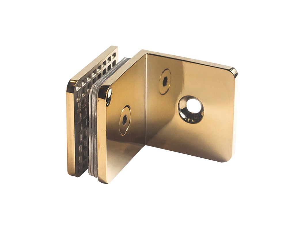 MD 722 G - Conector sticla-perete 90° GOLD