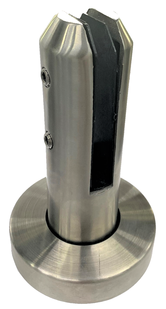 MD SC-14 SSS Montant balustrada sticla h160mm (sicla 10-13.5mm) ROTUND