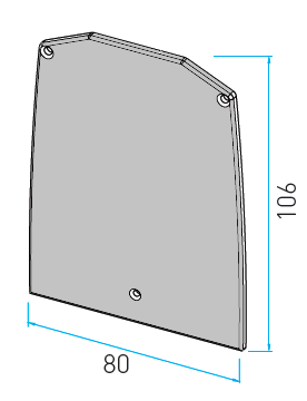 MX50-1210K CAPAC DE CAPAT PROFIL BALUSRADA TIP U