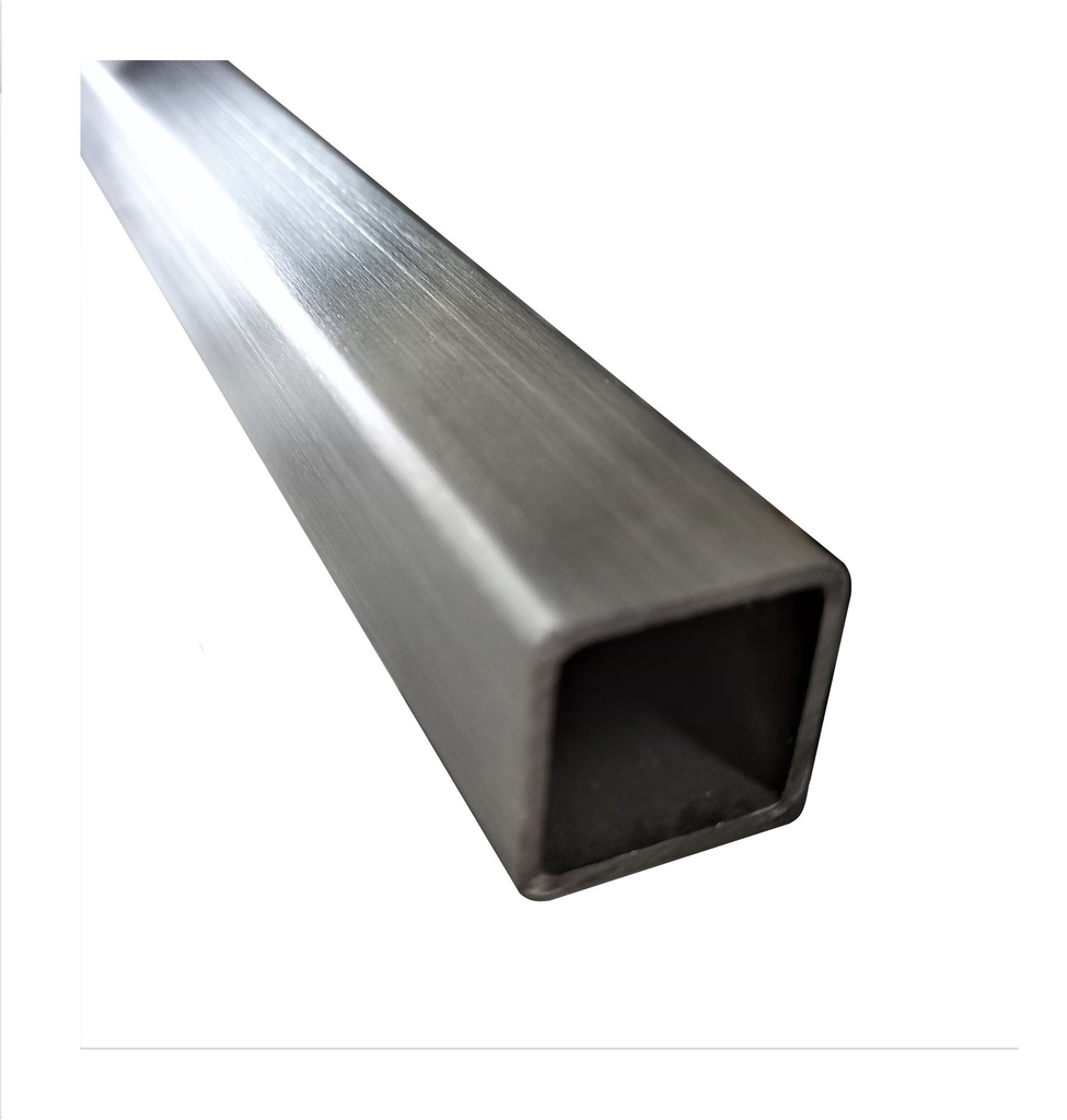 PROFILE STAINLESS STEEL 20x20x1.5 / SATIN 2m
