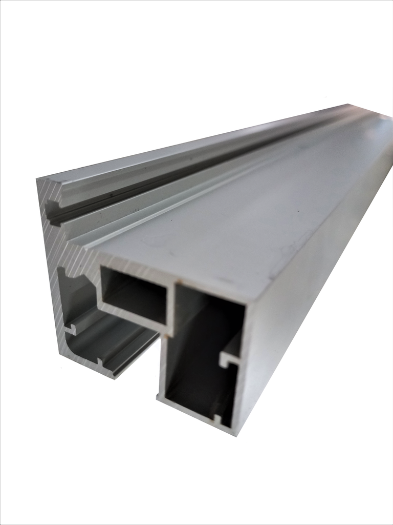 KIT (toc fixare sticla ) ANODIZAT 6mt