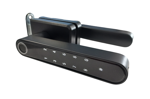 [PR-00004436] MAG/S02 B Incuietoare SMART magnetica pentru usa de sticla cu profil perimetral(maner amprenta) Black