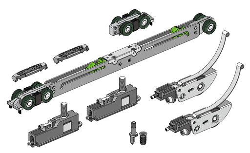[PR-00004856] CN123386A OPK Perfect FD Set usa aditionala sistem telescopic