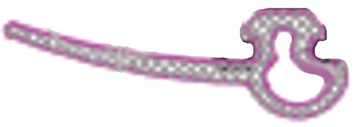 [TC-00002531] Garnitura acustica de etansare pt profil toc sticla 34x61/50mm