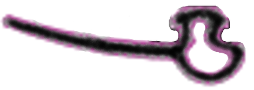 [TC-00003422] Garnitura acustica de etansare pt profil toc sticla Black 34x61/50mm