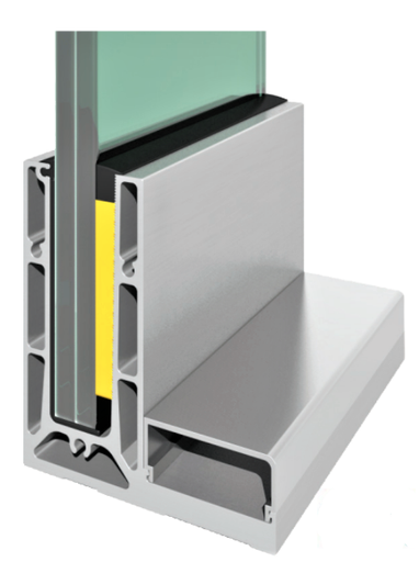 M50F Profil balustrada tip F cu talpa