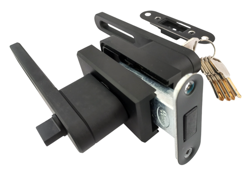 [TC-00003938] MAG/01L B Incuietoare orizontala magnetica pentru profil perimetral (rotunjita maner gol) Black