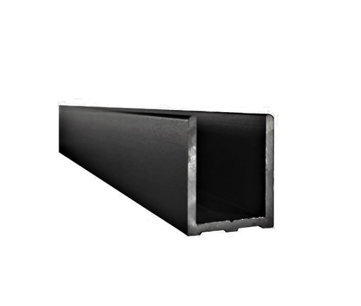 MD 15x20B - Profil U aluminiu BLACK 15x20mm