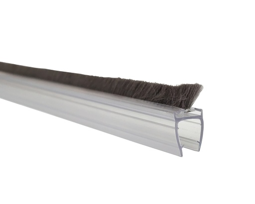 [TC-00001119] MD 21H /10mm - Garnitura siliconica cu perie (sticla10mm) h 2200