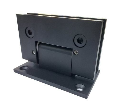 [TC-00003111] MD 301R BLACK - Hinge wall-glass, full plate 90° cu REGLAJ