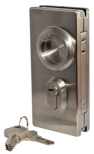 [TC-00000983] MD 56 SSS Incuietoare cu scoica, 70x32x155mm, sticla 10-12mm