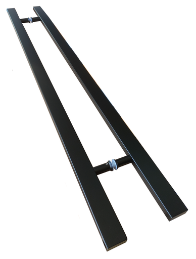 [TC-00003600] MD 633 BD BLACK - Maner H 1200mm dreptunghiular (1200*900*20*40*1.0)