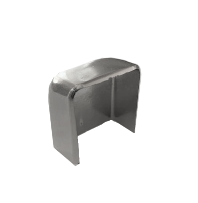 [TC-00001506] MD 6540TA Dop de capat mana curenta aluminiu natural