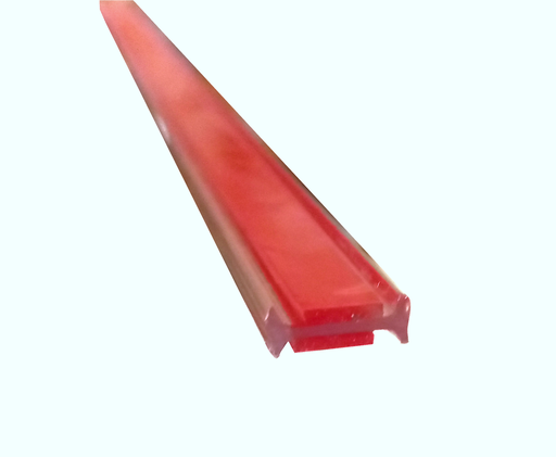 [TC-00000480] PROFILE H TRANSPARENT FROM POLYCARBONATE WITH TAPE ADHESIVE DOUBLE 3M *10mm, 3mt